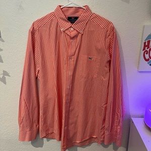 Vineyard Vines button down shirt sleeve—>L